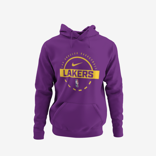 Los Angeles Lakers Nike Practice Hoodie purple (0242)