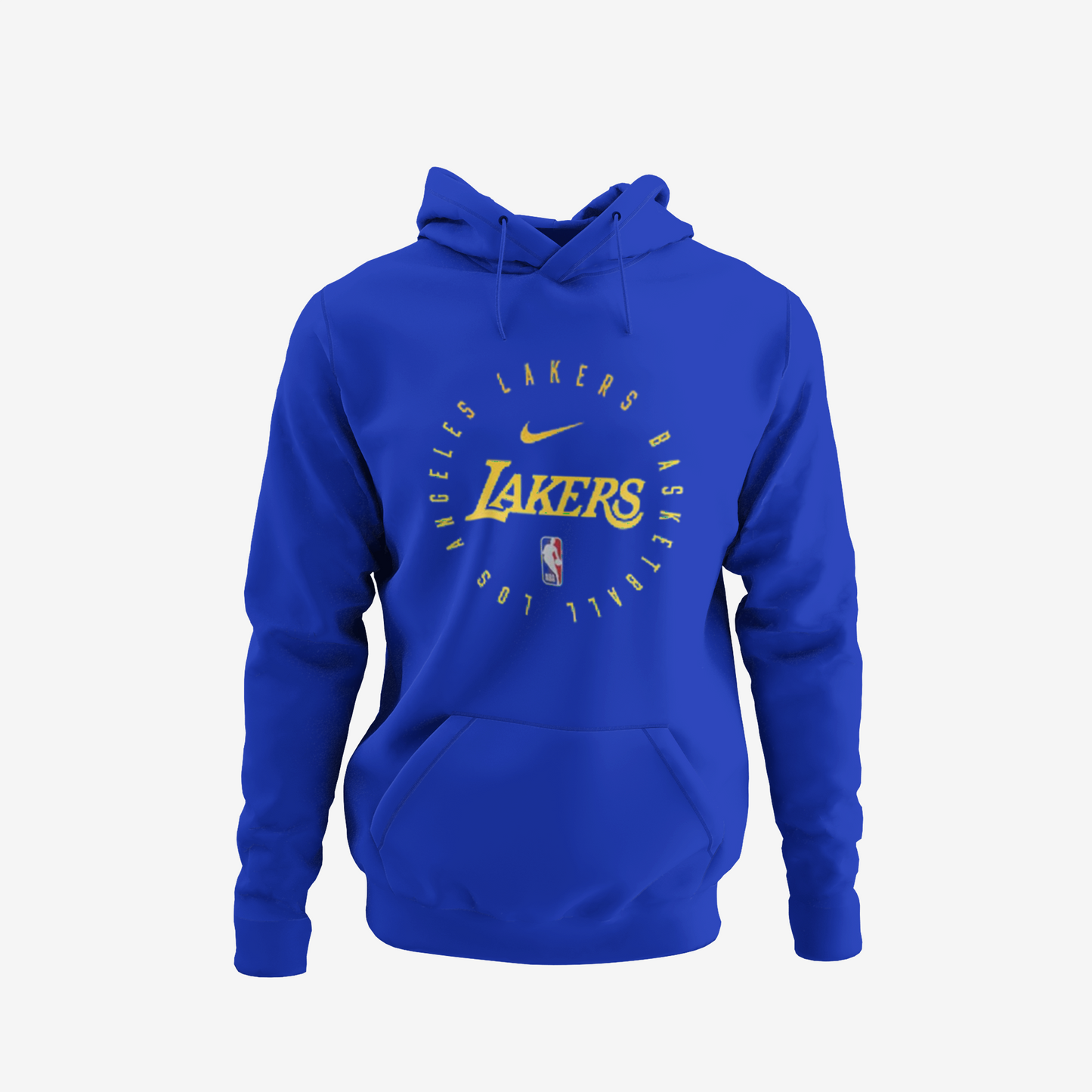 Los Angeles Lakers Nike Practice Hoodie Blue (0241)
