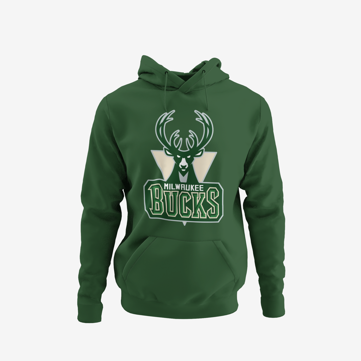Milwaukee Bucks Calling Plays Graphic Hoodie Green (3322)